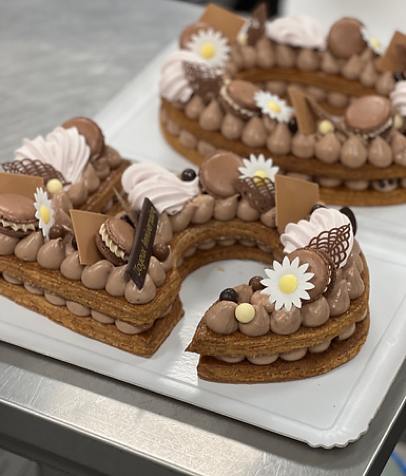 Number Cake CK Pâtisserie
