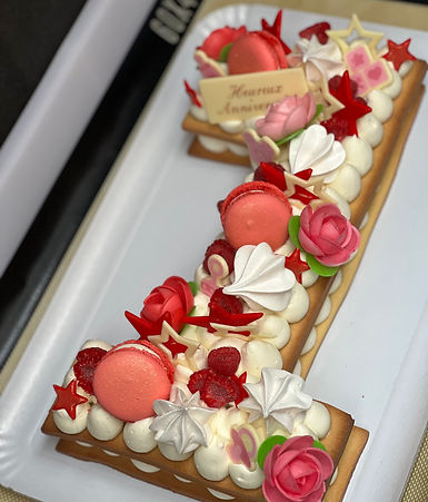 Number Cake CK Pâtisserie