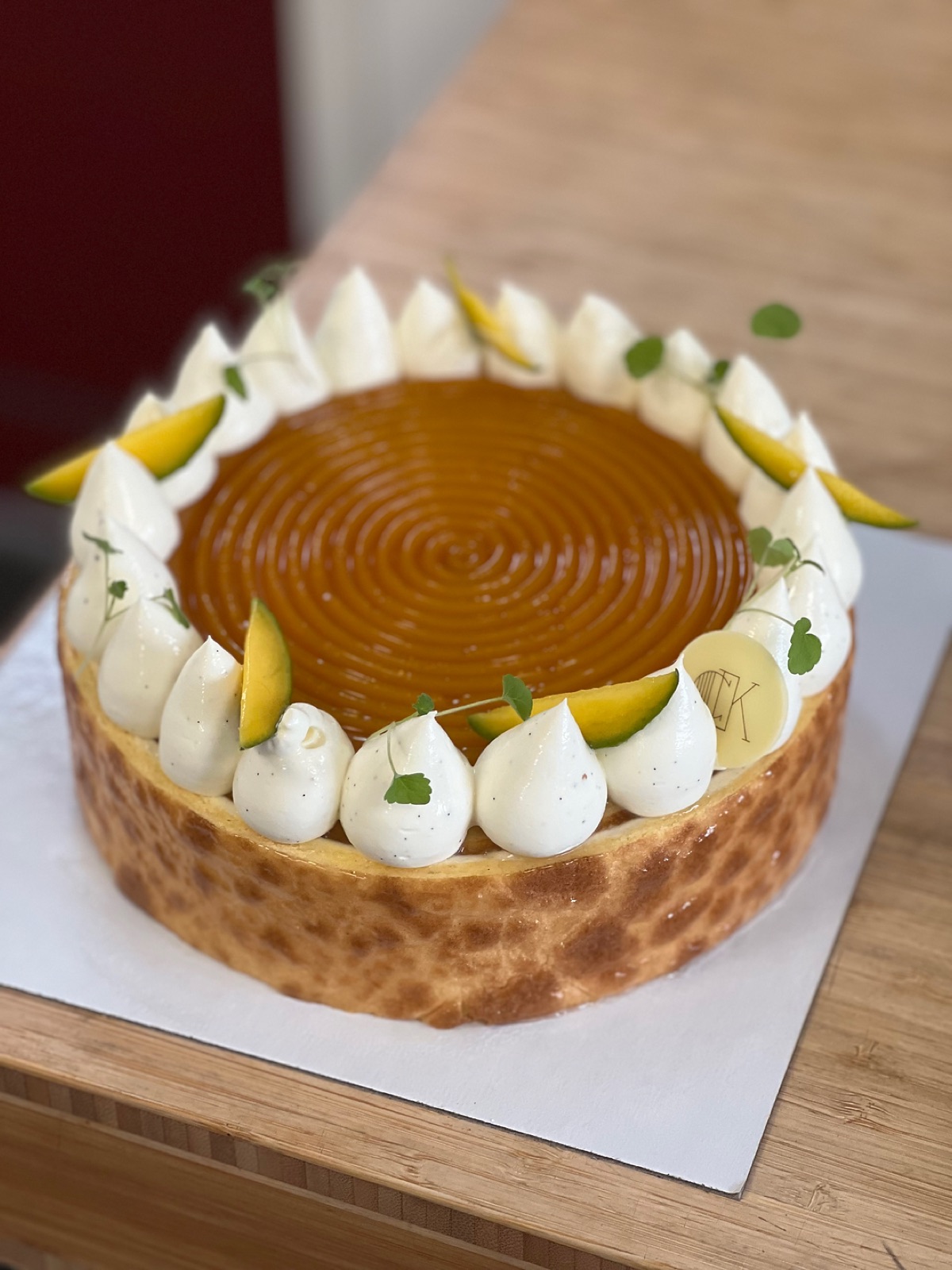 Entremets Uzumaki Mangue Passion
