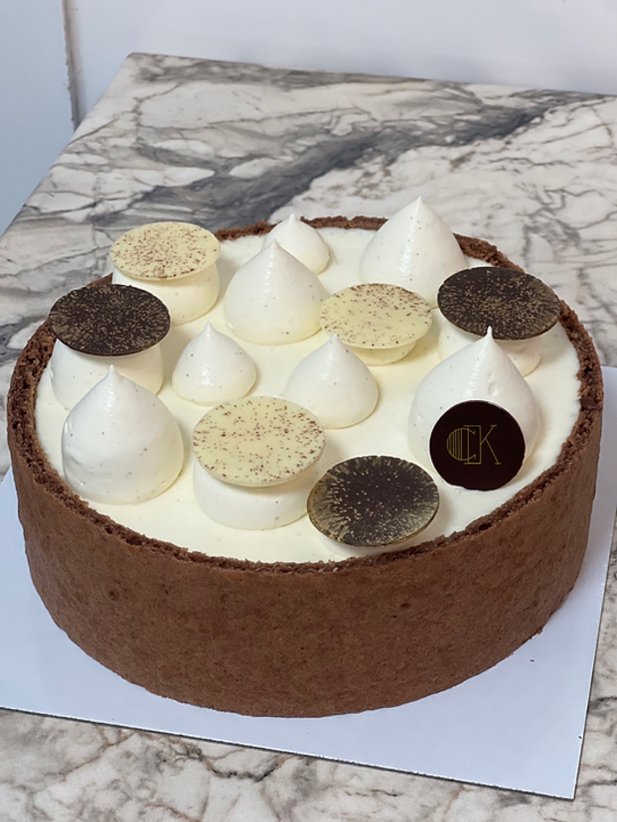 Entremets 3 chocolats